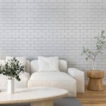 Панель стінова 700х700х4мм Біла цегла зі сріблом SW-00001502 - Зображення 7