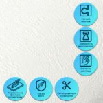 Самоклеюча гнучка штукатурка в рулоні 600х3000х2,5мм Біла SW-00002996 - Зображення 5