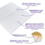 Панель стінова 3D 700х700х3мм Квадрат білий SW-00001802 - Зображення 2