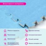 Підлога-пазл плюшевий 30х30х1см Блакитний (D) SW-00002090 - Зображення 4