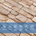 Самоклеюча 3D панель 700х770х3мм Катиринославська цегла (344-3) SW-00001383 - Зображення 4