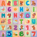 Набір панелей стінових 3D 700х1400х4мм Абетка (2шт) SW-00002352 - Зображення 2