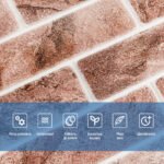 Панель стінова 670х680х4мм Клінкер піщано-коричневий (D) SW-00002004 - Зображення 4