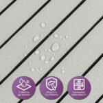 Покриття вінілове самоклеюче 3D рейки 600х600х2,8мм SW-00003242 - Зображення 4