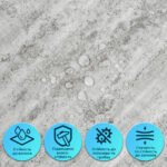 Самоклеюча гнучка штукатурка 600х600х2,5мм Темний граніт SW-00002987 - Зображення 4