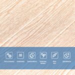 Самоклеюча декоративна 3D панель 700x700x4мм Карамельне дерево (080) SW-00000560 - Зображення 4