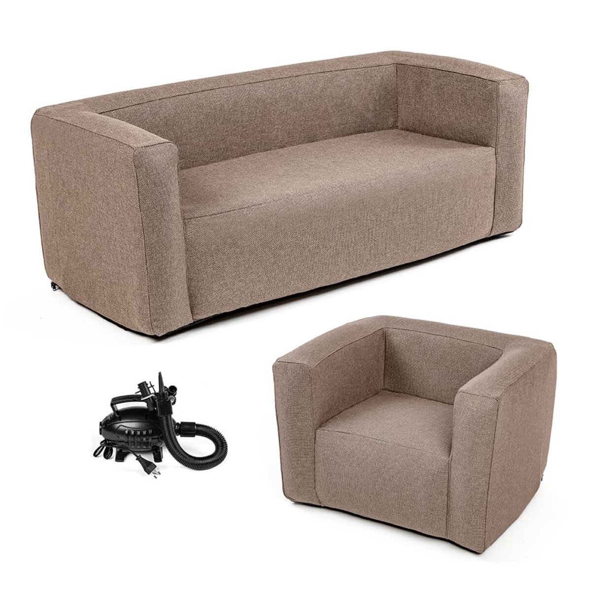 31057b0cb9-1_resize_1200x1200 Комплект надувних меблів диван і крісло Коричневий SW-00002656 - Зображення 1