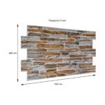 Декоративна ПВХ панель 960х480х4мм SW-00001556 - Зображення 3