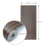 Самоклеюча вініловая плитка в рулоні 600х3000х2мм Мат SW-00002047 - Зображення 3