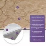 Самоклеюча стінова PET плитка у рулоні 600х3000х2мм SW-00001692 - Зображення 2