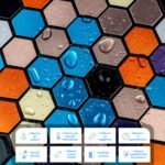 Самоклеюча алюмінієва плитка 300х300х3мм Кольорова SW-00001932 - Зображення 4