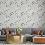 Панель стінова 3D 680х680х4мм Абстракція сіра SW-00001990 - Зображення 4