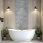 Декоративна ПВХ плита 1,22м х 2,44м х 3мм Бетон SW-00001410 - Зображення 7