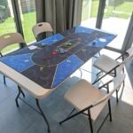 Складний стілець 46х52х79см Білий SW-00001609 - Зображення 8