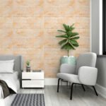 Декоративна 3D панель самоклейка 700х770х3мм Мармур жовтий (062-3) SW-00000694 - Зображення 5