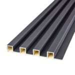 Рейка декоративна WPC стінова 3000х165х23мм Чорна SW-00001861