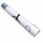 Самоклеюча плівка 0,45х10м х 0,07мм Срібні круги SW-00001201 - Зображення 3