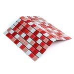 Мозаїка з декоративного скла 298х298х4,5мм Червона SW-00002367 - Зображення 7