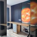 Рейка декоративна WPC стінова 3000х160х23мм Графіт SW-00001529 - Зображення 9