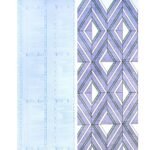 Самоклеюча плівка 0,45х10м х 0,07мм Зелені ромби SW-00001257 - Зображення 3