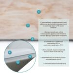 Самоклеюча вінілова плитка 600х300х1,5мм, ціна за 1 шт. (СВП-112) Глянець SW-00000501 - Зображення 3