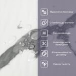 Самоклеюча стінова PET плитка у рулоні 600х3000х2мм SW-00001690 - Зображення 4