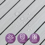 Покриття вінілове самоклеюче 3D рейки 600х600х2,8мм SW-00003243 - Зображення 4