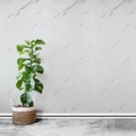 Плінтус РР самоклеючий 2300х70х4мм Білий з чорною смужкою (D) SW-00001830 - Зображення 5