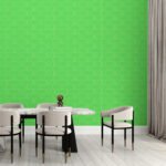 3D панель самоклеюча 700х770х3мм цегла Зелена (013-3) SW-00000639 - Зображення 5