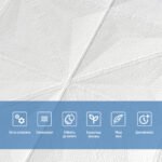 Самоклеюча декоративна настінно-стельова 3D панель 700х700х5мм Зірки (116) SW-00000008 - Зображення 4