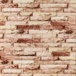 Самоклеюча 3D панель 700x770x5мм Бежева Катиринославська цегла SW-00001375