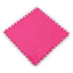 Підлога-пазл плюшевий 60х60х1см Рожевий (D) SW-00002093