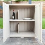 Пластикова тумба з полицею 82х41х93см SW-00001543 - Зображення 3