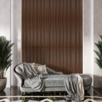 Рейка декоративна PS 2900х117х12мм Темний горіх із золотом SW-00002131- - Зображення 7