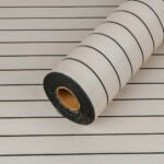 Покриття вінілове самоклеюче 3D рейки Кедр Срібний 600х2900х3мм SW-00002902