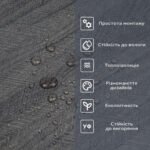 Самоклеюча вініловая плитка в рулоні 600х3000х2мм Мат SW-00002025 - Зображення 5