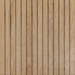 Покриття вінілове самоклеюче 3D рейки 600х600х2,8мм Світлий мигдаль SW-00002204