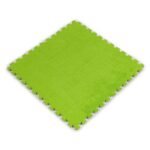 Підлога-пазл плюшевий 60х60х1см Салатовий (D) SW-00002095