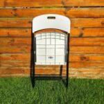 Складний стілець 46х52х79см Білий SW-00001609 - Зображення 10