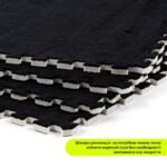 Підлога-пазл плюшевий ЧОРНИЙ 60*60*1cm (D) SW-00002079 - Зображення 5