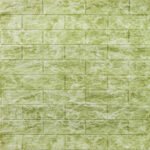 Декоративна 3D панель самоклейка Глибокий зелений (цегла) (069) SW-00000171