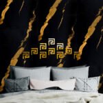 Дзеркальний декор акриловий самоклеючий золото,10шт (D) SW-00002507 - Зображення 5