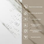 Самоклеюча стінова PET плитка у рулоні 600х3000х2мм SW-00001691 - Зображення 6