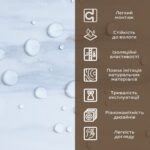 Декоративна ПВХ плита 1,22м х 2,44м х 3мм Грецький білий мармур SW-00001402 - Зображення 5