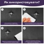 Самоклеюча екошкіра у рулоні 1.37х3м х 0.5мм Чорний SW-00001413 - Зображення 5