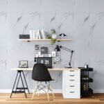 Самоклеюча вінілова плитка в рулоні 600х3000х2мм Білий повітряний мармур Глянсова SW-00001287 - Зображення 6