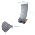 R017-2-20 Панель стінова у рулоні 3D 700х19600х2мм Срібло SW-00002278 - Зображення 4