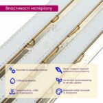 Рейка декоративна PS 2900х115х12мм Під білу шкіру із золотом SW-00002130 - Зображення 4