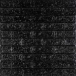 3D панель самоклеюча 700х770х5мм цегла Чорний (019-5) SW-00000151