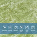 Декоративна 3D панель самоклейка Глибокий зелений (цегла) (069) SW-00000171 - Зображення 4